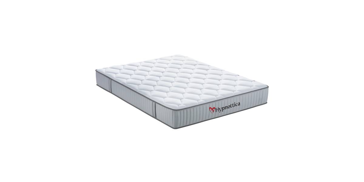 ΣΤΡΩΜΑ ΔΙΠΛΟ HYPNOTTICA HM748.05 POCKET SPRINGS--ΛΕΥΚΟ 150x200x25Υεκ.