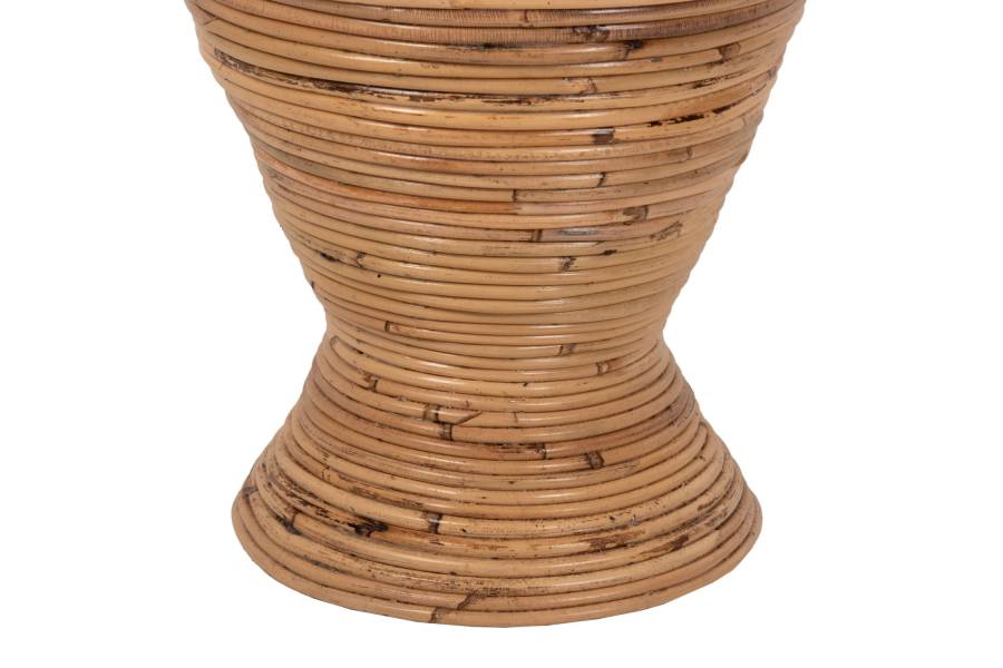 ΔΙΑΚΟΣΜΗΤΙΚΟ ΒΑΖΟ ΔΑΠΕΔΟΥ HM7852 RATTAN ΣΕ ΦΥΣΙΚΟ Φ30x100Yεκ.