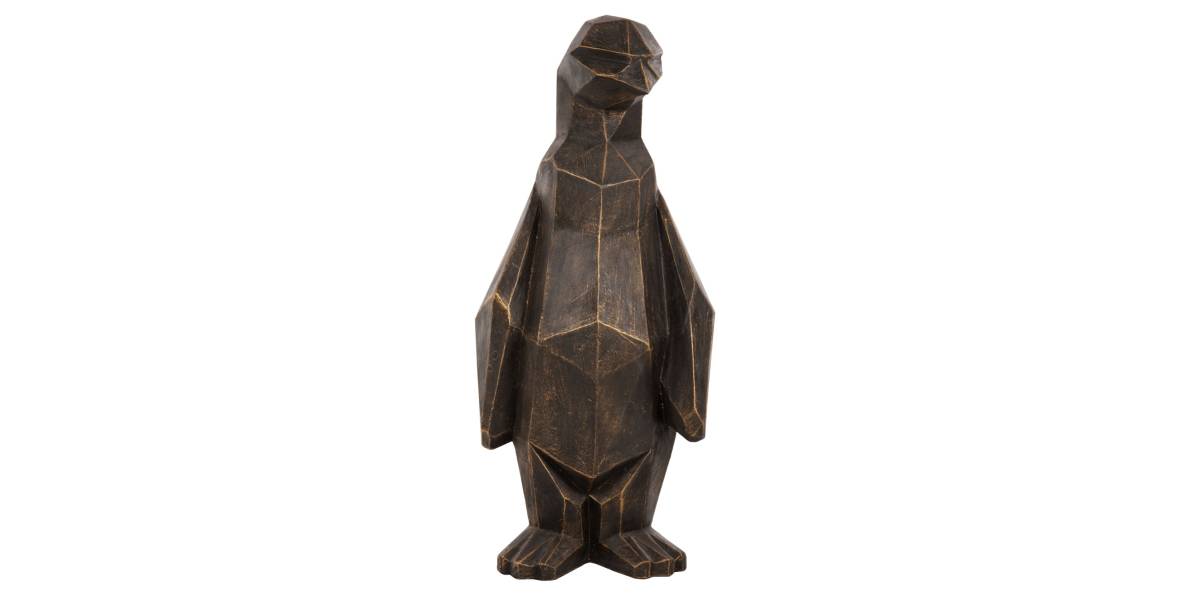 ΔΙΑΚΟΣΜΗΤΙΚΟ ΔΑΠΕΔΟΥ PENGUIN HM7914 GRC ΣΕ ΜΑΥΡΗ ΠΑΤΙΝΑ ΜΕ ΧΡΥΣΕΣ ΛΕΠΤΟΜΕΡΕΙΕΣ 45x45x100Y εκ.