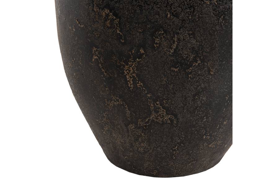 ΔΙΑΚΟΣΜΗΤΙΚΟ ΒΑΖΟ ΔΑΠΕΔΟΥ SPARTA HM7928 ΤΕΡΑΚΟΤΑ ΣΕ ΜΑΥΡΗ ΑΠΟΧΡΩΣΗ Φ44x49Υ εκ.