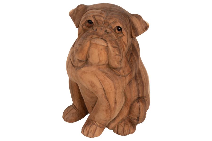 ΔΙΑΚΟΣΜΗΤΙΚΟ ΔΑΠΕΔΟΥ HM7926 DOZER BULLDOG ΞΥΛΟ SUAR ΣΕ ΦΥΣΙΚΟ ΧΡΩΜΑ 20x17x30Υεκ.