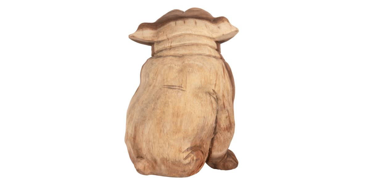 ΔΙΑΚΟΣΜΗΤΙΚΟ ΔΑΠΕΔΟΥ HM7926 DOZER BULLDOG ΞΥΛΟ SUAR ΣΕ ΦΥΣΙΚΟ ΧΡΩΜΑ 20x17x30Υεκ.