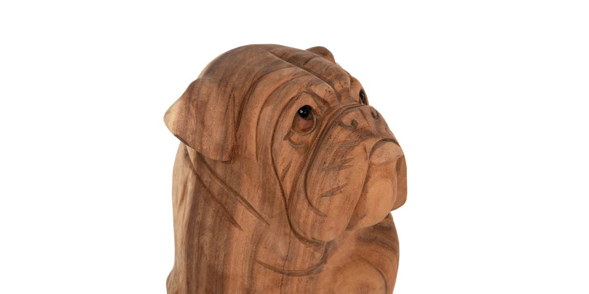 ΔΙΑΚΟΣΜΗΤΙΚΟ ΔΑΠΕΔΟΥ HM7926 DOZER BULLDOG ΞΥΛΟ SUAR ΣΕ ΦΥΣΙΚΟ ΧΡΩΜΑ 20x17x30Υεκ.