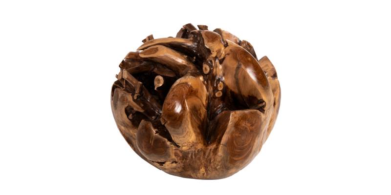 ΔΙΑΚΟΣΜΗΤΙΚΟ ΔΑΠΕΔΟΥ CLEM HM9652 ΑΚΑΝΟΝΙΣΤΗ ΣΦΑΙΡΑ-ΞΥΛΟ ΤΕΑΚ ΜΕΓΕΘΟΣ ΜΕΓΑΛΟ Φ50εκ.