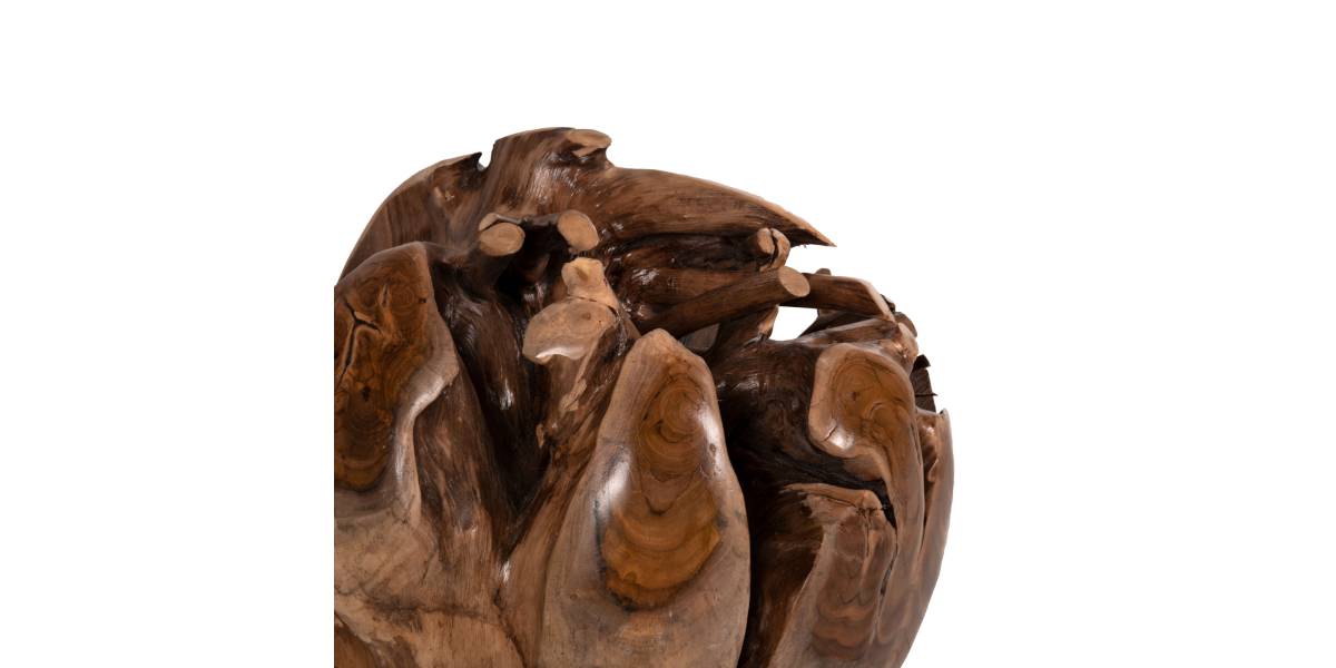 ΔΙΑΚΟΣΜΗΤΙΚΟ ΔΑΠΕΔΟΥ CLEM HM9652 ΑΚΑΝΟΝΙΣΤΗ ΣΦΑΙΡΑ-ΞΥΛΟ ΤΕΑΚ ΜΕΓΕΘΟΣ ΜΕΓΑΛΟ Φ50εκ.