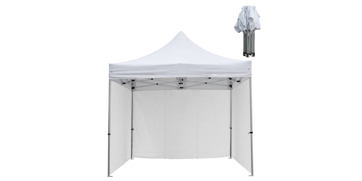 GAZEBO ΕΠΑΓΓΕΛΜΑΤΙΚΟ ΒΑΡΕΩΣ ΤΥΠΟΥ CRESSEN HM21097.01 ΠΤΥΣΣΟΜΕΝΟ ΑΛΟΥΜΙΝΙΟΥ 3x3x3,4Yεκ