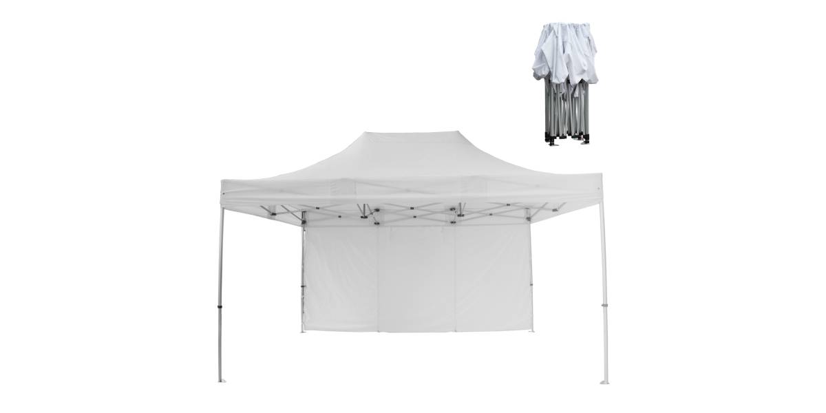 GAZEBO ΕΠΑΓΓΕΛΜΑΤΙΚΟ ΒΑΡΕΩΣ ΤΥΠΟΥ CRESSEN HM21098 ΠΤΥΣΣΟΜΕΝΟ ΑΛΟΥΜΙΝΙΟΥ 3x4,5x3,4Yμ