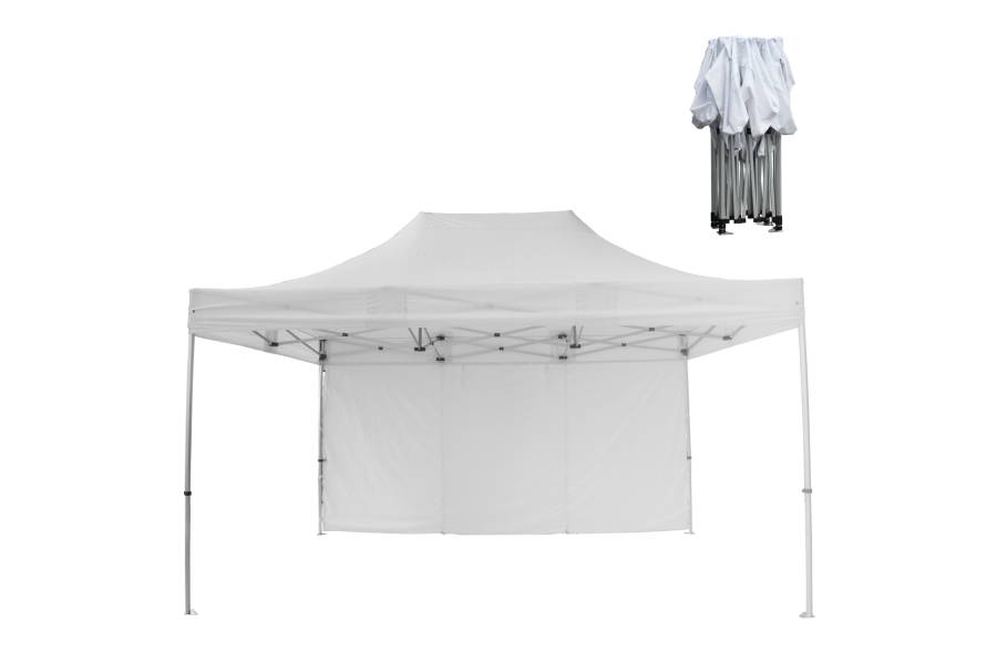 GAZEBO ΕΠΑΓΓΕΛΜΑΤΙΚΟ ΒΑΡΕΩΣ ΤΥΠΟΥ CRESSEN HM21098 ΠΤΥΣΣΟΜΕΝΟ ΑΛΟΥΜΙΝΙΟΥ 3x4,5x3,4Yμ
