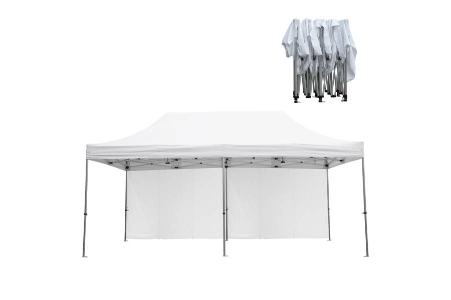 GAZEBO ΕΠΑΓΓΕΛΜΑΤΙΚΟ ΒΑΡΕΩΣ ΤΥΠΟΥ CRESSEN HM21099 ΠΤΥΣΣΟΜΕΝΟ ΑΛΟΥΜΙΝΙΟΥ 3x6x3,4Yμ