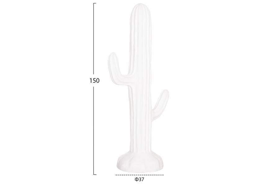 ΔΙΑΚΟΣΜΗΤΙΚΟΣ ΚΑΚΤΟΣ ΔΑΠΕΔΟΥ CACTUS HM4386.02L ΓΥΨΟΣ ΣΕ ΛΕΥΚΟ 63x37x150Υεκ.