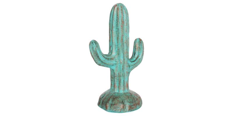 ΔΙΑΚΟΣΜΗΤΙΚΟΣ ΚΑΚΤΟΣ ΔΑΠΕΔΟΥ CACTUS HM4386.03S ΓΥΨΟΣ ΣΕ ΤΙΡΚΟΥΑΖ 42x30x74Υεκ.