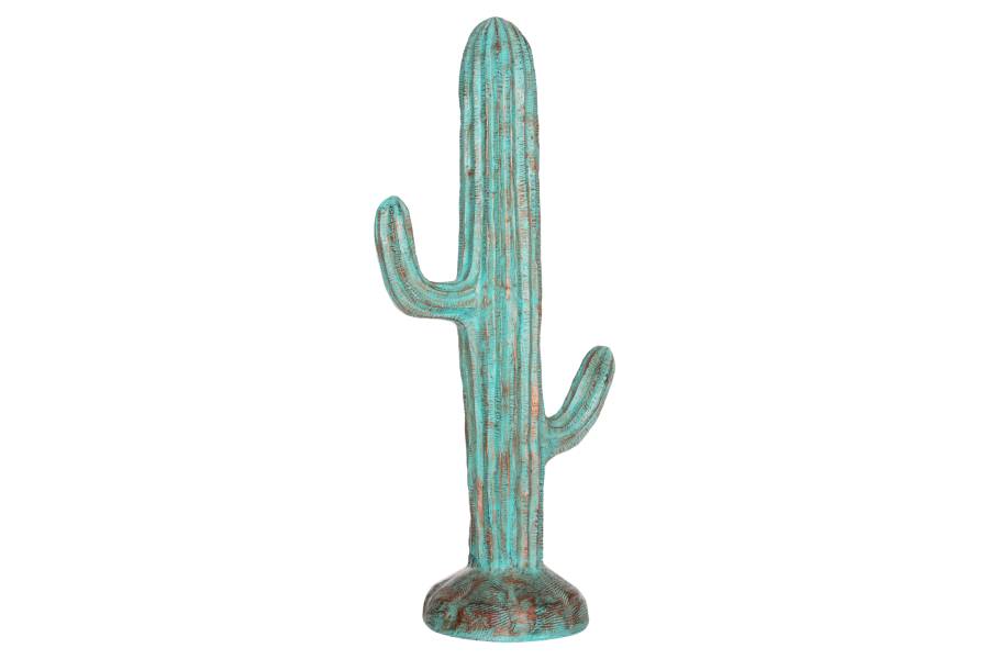 ΔΙΑΚΟΣΜΗΤΙΚΟΣ ΚΑΚΤΟΣ ΔΑΠΕΔΟΥ CACTUS HM4386.03L ΓΥΨΟΣ ΣΕ ΤΙΡΚΟΥΑΖ 63x37x150Υεκ.