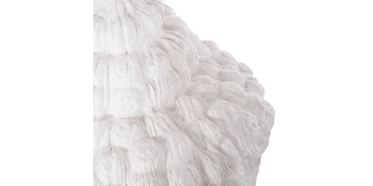 ΔΙΑΚΟΣΜΗΤΙΚΟ ΔΑΠΕΔΟΥ XXL ΚΕΦΑΛΙ ΒΟΥΔΑ HM4385.02 ΓΥΨΟΣ ΣΕ ΛΕΥΚΟ 90x90x100Υεκ.