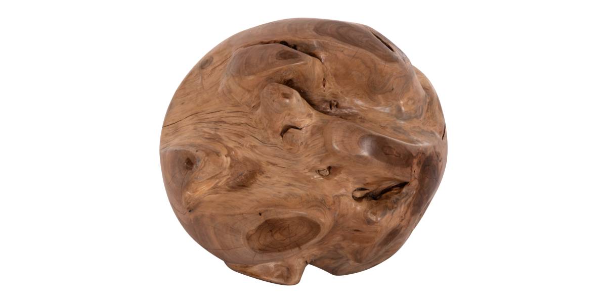 ΔΙΑΚΟΣΜΗΤΙΚΟ ΔΑΠΕΔΟΥ CLEMOR (S) HM18300 ΑΚΑΝΟΝΙΣΤΗ ΣΦΑΙΡΑ-ΞΥΛΟ ΤΕΑΚ--ΦΥΣΙΚΟ Φ30εκ.