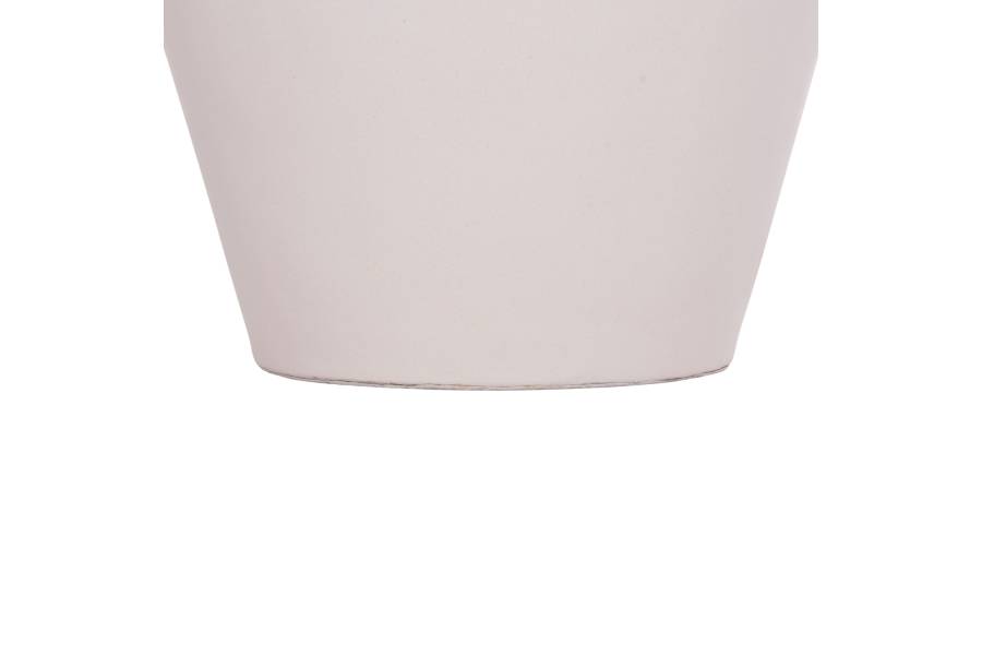 ΔΙΑΚΟΣΜΗΤΙΚΟ ΒΑΖΟ ΔΑΠΕΔΟΥ NEBULA HM4661.02 FIBER CEMENT ΛΕΥΚΟ--ΞΥΛΟ ΤΕΑΚ Φ60x115Υεκ.