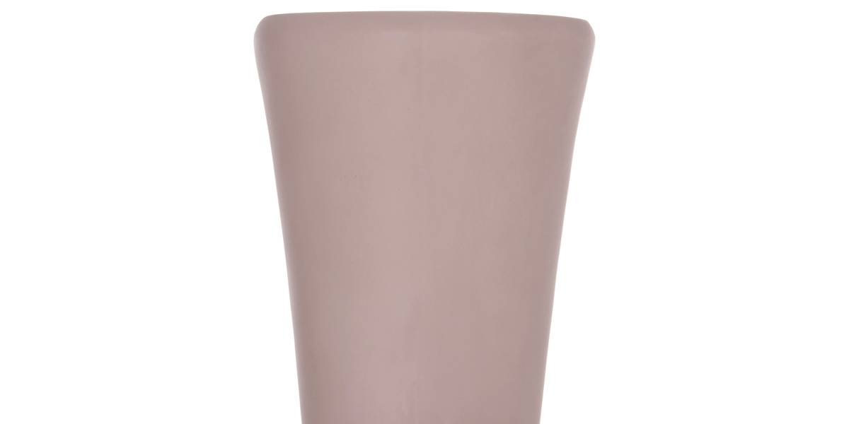 ΔΙΑΚΟΣΜΗΤΙΚΟ ΒΑΖΟ ΔΑΠΕΔΟΥ NEBULA HM4660.05M FIBER CEMENT TAUPE--ΞΥΛΟ ΤΕΑΚ Φ45x148Υεκ