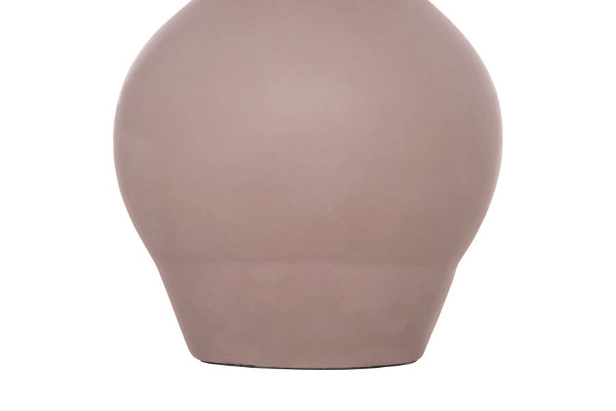 ΔΙΑΚΟΣΜΗΤΙΚΟ ΒΑΖΟ ΔΑΠΕΔΟΥ NEBULA HM4660.05M FIBER CEMENT TAUPE--ΞΥΛΟ ΤΕΑΚ Φ45x148Υεκ