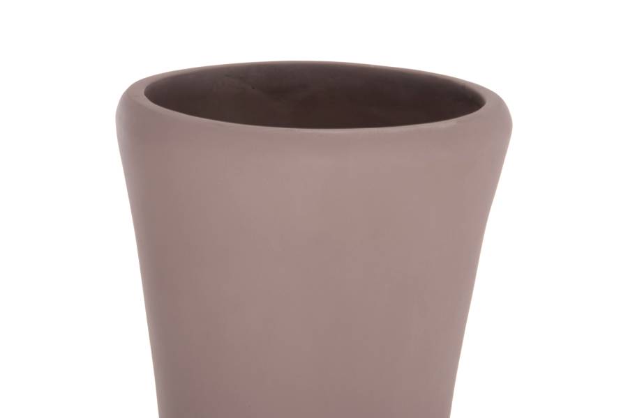 ΔΙΑΚΟΣΜΗΤΙΚΟ ΒΑΖΟ ΔΑΠΕΔΟΥ NEBULA HM4660.05M FIBER CEMENT TAUPE--ΞΥΛΟ ΤΕΑΚ Φ45x148Υεκ