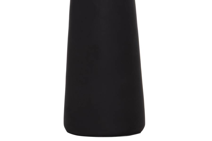 ΔΙΑΚΟΣΜΗΤΙΚΟ ΒΑΖΟ ΔΑΠΕΔΟΥ NEBULA HM4660.01L FIBER CEMENT ΜΑΥΡΟ--ΞΥΛΟ ΤΕΑΚ Φ45x172Υεκ