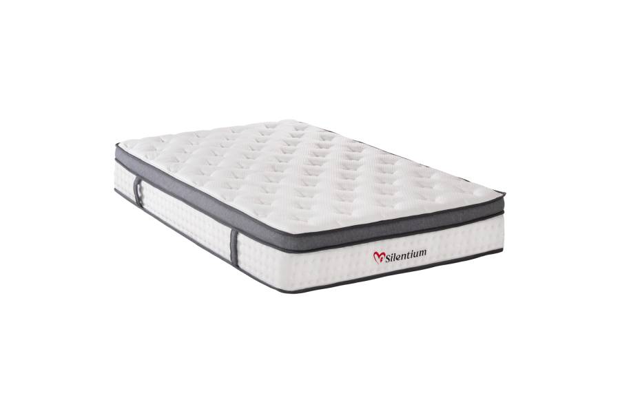 ΣΤΡΩΜΑ ΔΙΠΛΟ SILENTIUM HM749.04 POCKET SPRINGS--ΛΕΥΚΟ 140x200x30Υεκ.