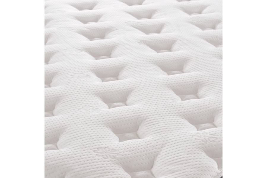 ΣΤΡΩΜΑ ΜΟΝΟ SILENTIUM HM749.01 POCKET SPRINGS--ΛΕΥΚΟ 90x190x30Υεκ.