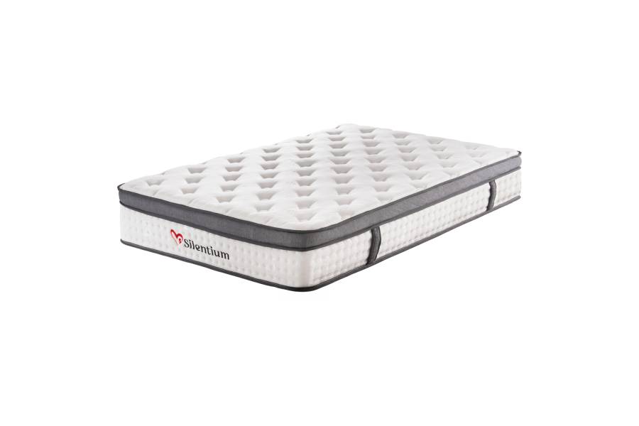 ΣΤΡΩΜΑ ΗΜΙΔΙΠΛΟ SILENTIUM HM749.02 POCKET SPRINGS--ΛΕΥΚΟ 120x200x30Υεκ.