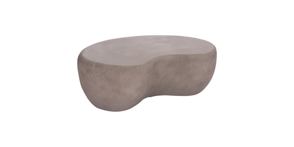 ΤΡΑΠΕΖΙ ΣΑΛΟΝΙΟΥ GERSON HM18151.03S FIBER CEMENT ΣΕ ΓΚΡΙ--104x72x40Υεκ.