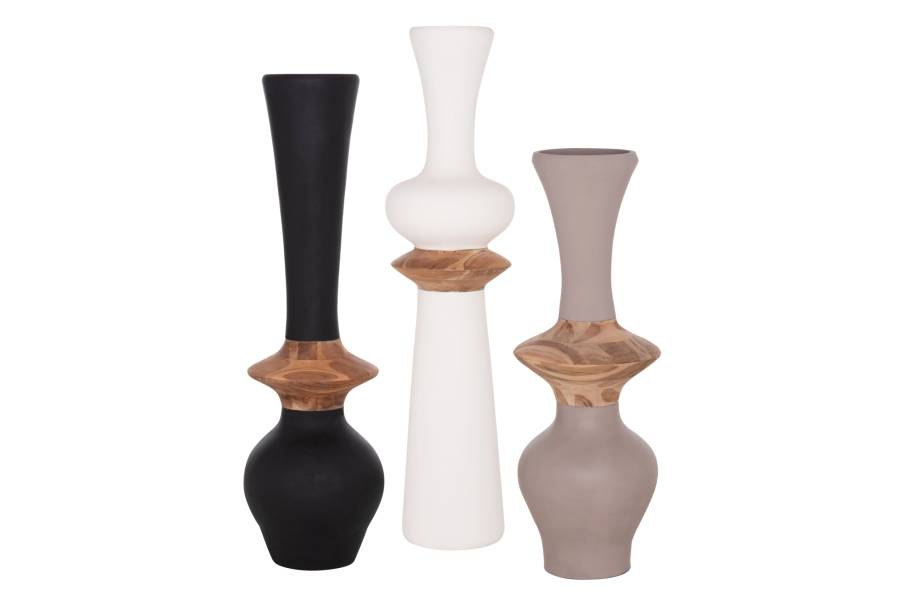 ΣΕΤ 3ΤΜΧ ΔΙΑΚΟΣΜΗΤΙΚΑ ΒΑΖΑ ΔΑΠΕΔΟΥ NEBULA HM21139.02 FIBER CEMENT-ΞΥΛΟ ΤΕΑΚ