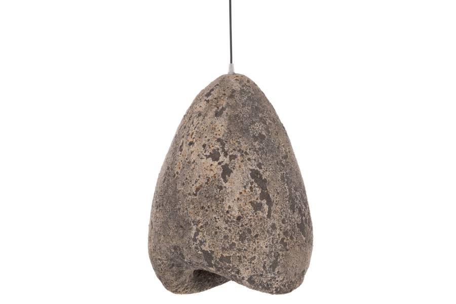 ΦΩΤΙΣΤΙΚΟ ΟΡΟΦΗΣ ΜΕ ΟΨΗ ΠΕΤΡΑΣ STONER (S) HM4417.04 ΓΚΡΙ--37x30x45Υεκ.