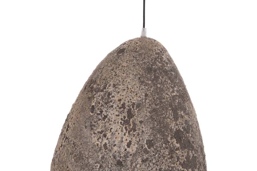 ΦΩΤΙΣΤΙΚΟ ΟΡΟΦΗΣ ΜΕ ΟΨΗ ΠΕΤΡΑΣ STONER (S) HM4417.04 ΓΚΡΙ--37x30x45Υεκ.