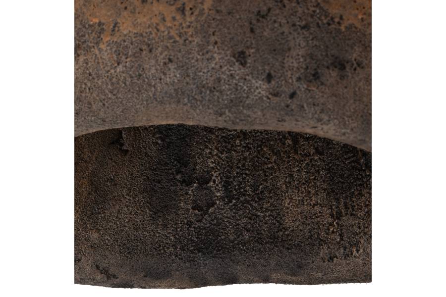 ΦΩΤΙΣΤΙΚΟ ΟΡΟΦΗΣ STONER (L) HM4419.03 ΟΨΗ ΠΕΤΡΑΣ ΚΑΦΕ/ΓΚΡΙ--73x55x40Υεκ.