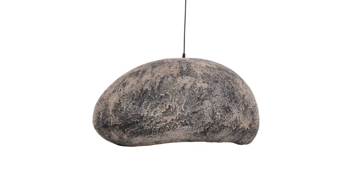 ΦΩΤΙΣΤΙΚΟ ΟΡΟΦΗΣ STONER (L) HM4419.04 ΟΨΗ ΠΕΤΡΑΣ ΓΚΡΙ--73x55x40Υεκ.