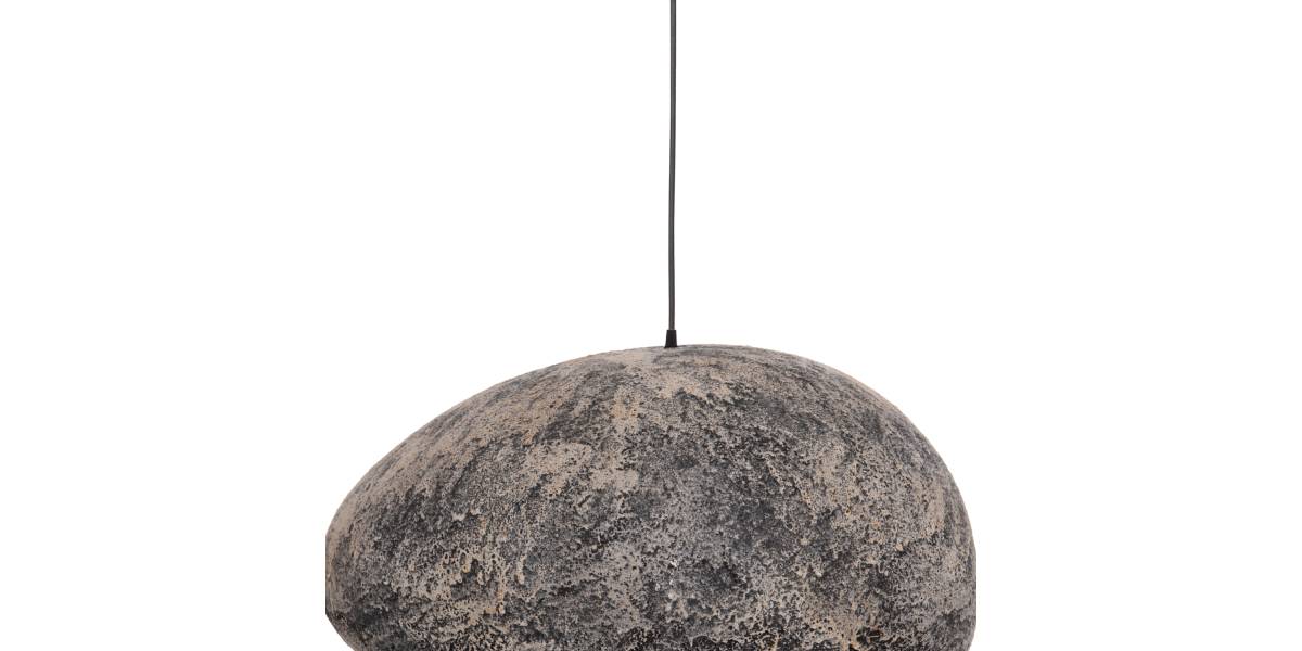 ΦΩΤΙΣΤΙΚΟ ΟΡΟΦΗΣ STONER (L) HM4419.04 ΟΨΗ ΠΕΤΡΑΣ ΓΚΡΙ--73x55x40Υεκ.