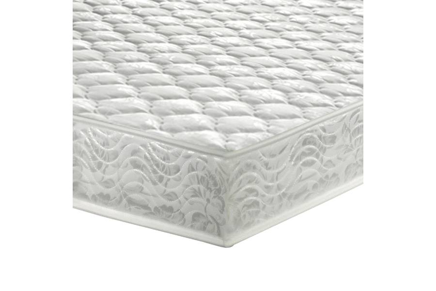 ΚΡΕΒΑΤΙ ΜΕ ΣΤΡΩΜΑ ΔΙΠΛΟ DOLORES HM21165 ΜΠΕΖ ΥΦΑΣΜΑ & ΑΠΟΘ.ΧΩΡΟΣ-ΓΙΑ 160x200εκ.