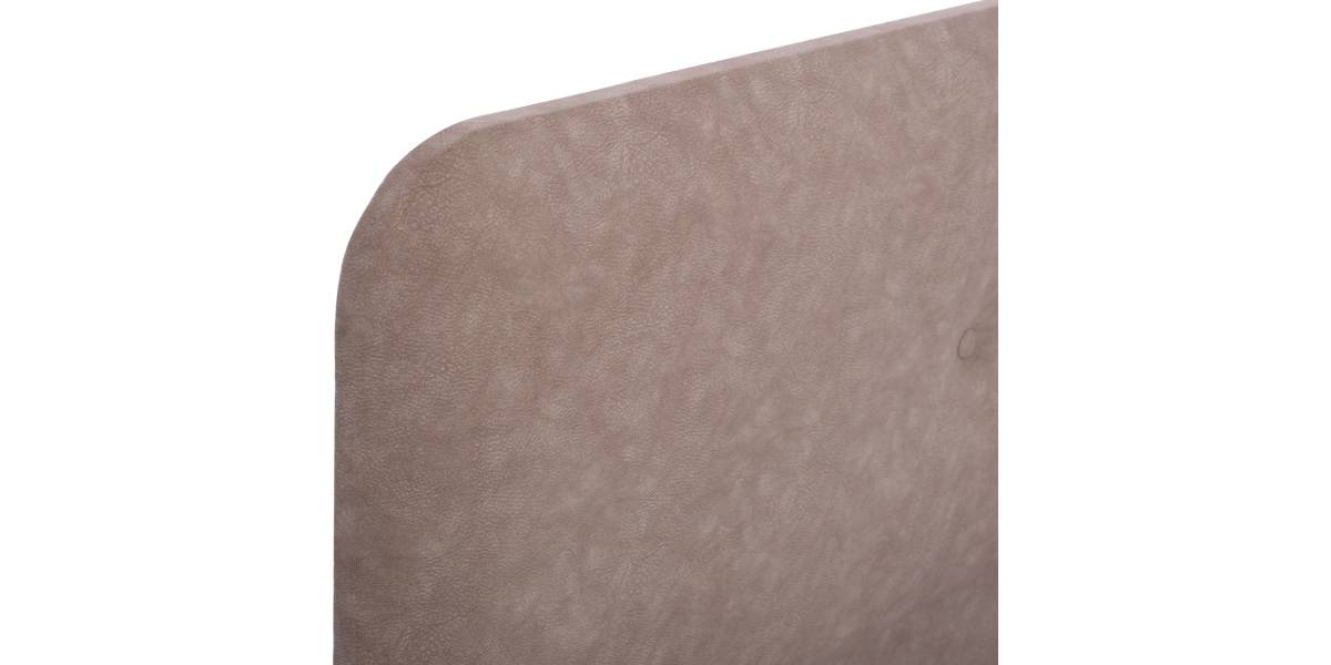 ΚΡΕΒΑΤΙ ΜΕ ΣΤΡΩΜΑ ΔΙΠΛΟ DOLORES HM21165 ΜΠΕΖ ΥΦΑΣΜΑ & ΑΠΟΘ.ΧΩΡΟΣ-ΓΙΑ 160x200εκ.