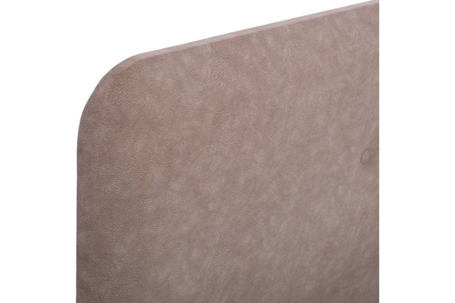 ΚΡΕΒΑΤΙ ΜΕ ΣΤΡΩΜΑ ΔΙΠΛΟ DOLORES HM21165 ΜΠΕΖ ΥΦΑΣΜΑ & ΑΠΟΘ.ΧΩΡΟΣ-ΓΙΑ 160x200εκ.