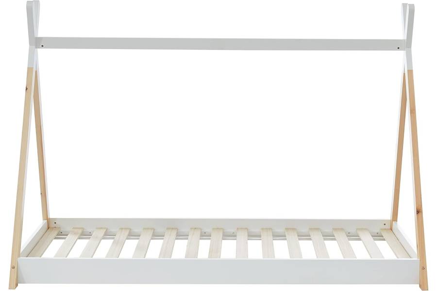 ΚΡΕΒΑΤΙ ΠΑΙΔΙΚΟ ΜΕ ΣΤΡΩΜΑ MUNK HM21308 ΞΥΛΟ ΠΕΥΚΟΥ ΦΥΣΙΚΟ-ΛΕΥΚΟ--ΣΤΡΩΜΑ 90x190εκ