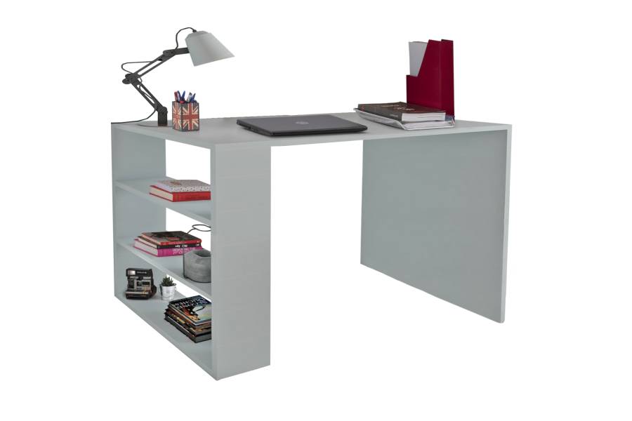 ΓΡΑΦΕΙΟ ΥΠΟΛΟΓΙΣΤΗ AVELINE ΜΕΛΑΜΙΝΗΣ ΛΕΥΚΟ HM8884.01 90Χ50Χ70Υεκ.