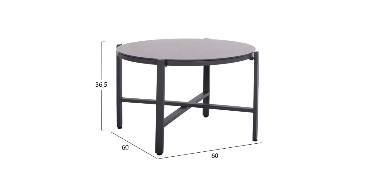 ΣΕΤ ΣΑΛΟΝΙ ΕΞ.ΧΩΡΟΥ 4ΤΜΧ JULIETTE HM6280.03 ΓΚΡΙ ΑΛΟΥΜΙΝΙΟ-TEXTILENE--TEMPERED GLASS