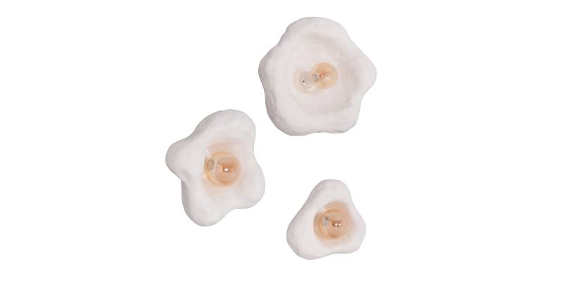 ΣΕΤ 3TMX ΕΠΙΤΟΙΧΙA ΦΩΤΙΣΤΙΚA LUXON HM10725.01 FIBER CEMENT ΣΕ ΛΕΥΚΟ [S-M-L]