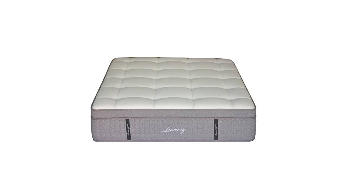 Στρώμα Luxury pakoworld pocket spring+gel memory foam+latex 34-36cm 150x200εκ