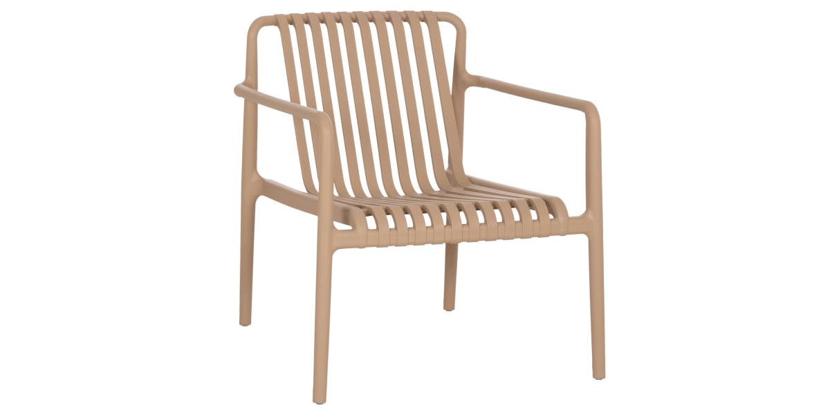 ΠΟΛΥΘΡΟΝΑ LOUNGE ΕΞΩΤ.ΧΩΡΟΥ MALEN HM6626.04 ΚΑΠΟΥΤΣΙΝΟ ΠΟΛΥΠΡΟΠΥΛΕΝΙΟ 67x75x75Υεκ