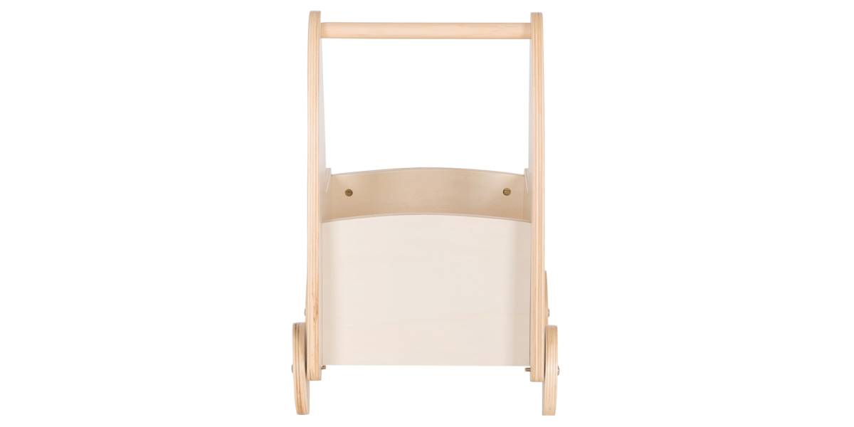 ΠΑΙΔΙΚΟ ΤΡΟΛΕΥ/ΚΑΡΟΤΣΑΚΙ RICKI HM18341.01 MDF & ΚΟΝΤΡΑΠΛΑΚΕ ΦΥΣΙΚΟ 33x45x50Υεκ