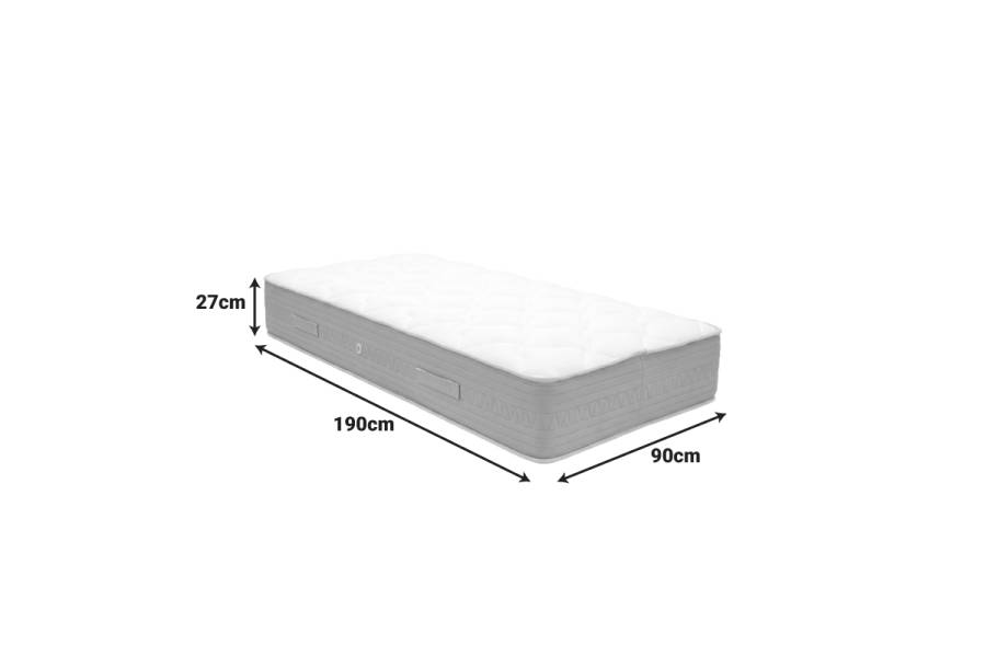 Στρώμα Sleepy pakoworld bonnel spring διπλής όψης 27cm 90x190εκ