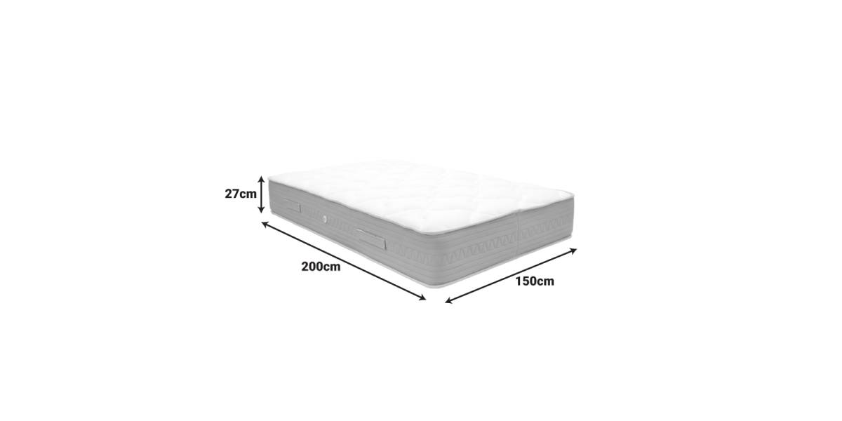 Στρώμα Sleepy pakoworld bonnel spring διπλής όψης 27cm 150x200εκ