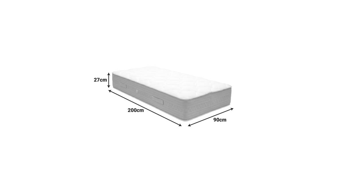 Στρώμα Sleepy pakoworld bonnel spring διπλής όψης 27cm 90x200εκ