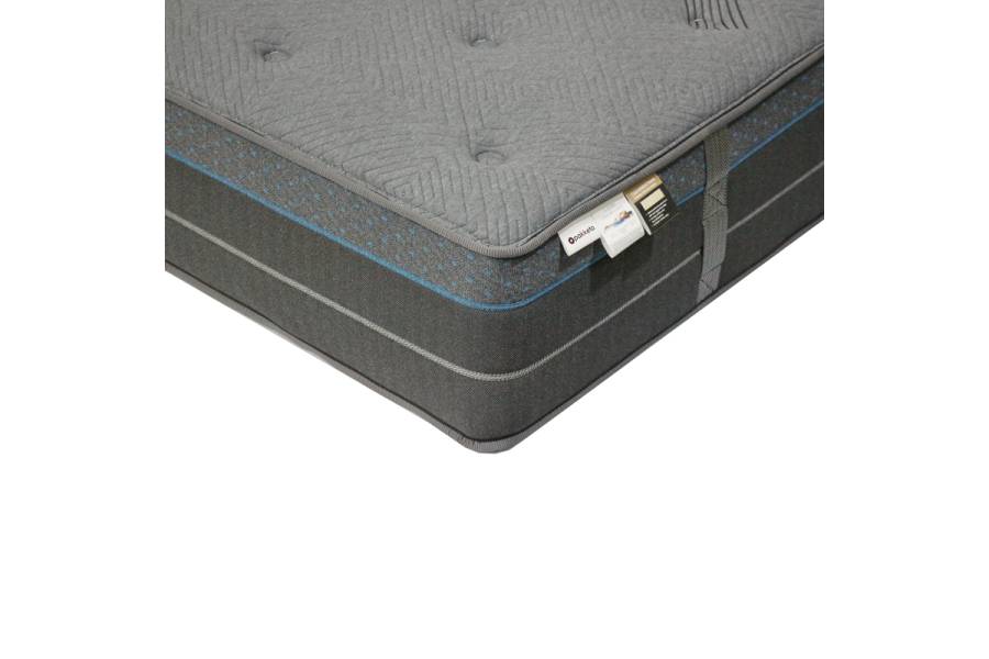 Στρώμα Resty pakoworld pocket spring μονής όψης με ενσωματωμένο ανώστρωμα 32cm 140x200εκ