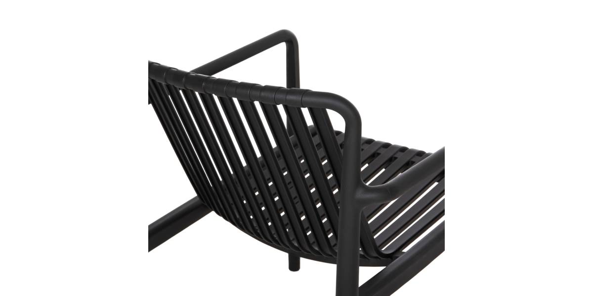 ΠΟΛΥΘΡΟΝΑ LOUNGE ΕΞΩΤ.ΧΩΡΟΥ MALEN HM6626.02 ΜΑΥΡΟ ΠΟΛΥΠΡΟΠΥΛΕΝΙΟ 67x75x75Υεκ