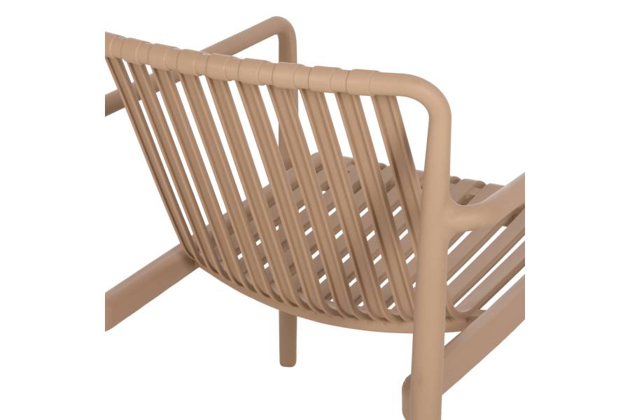 ΠΟΛΥΘΡΟΝΑ LOUNGE ΕΞΩΤ.ΧΩΡΟΥ MALEN HM6626.04 ΚΑΠΟΥΤΣΙΝΟ ΠΟΛΥΠΡΟΠΥΛΕΝΙΟ 67x75x75Υεκ