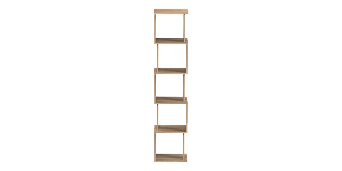 Βιβλιοθήκη Cubik pakoworld sonoma 35x30x161εκ